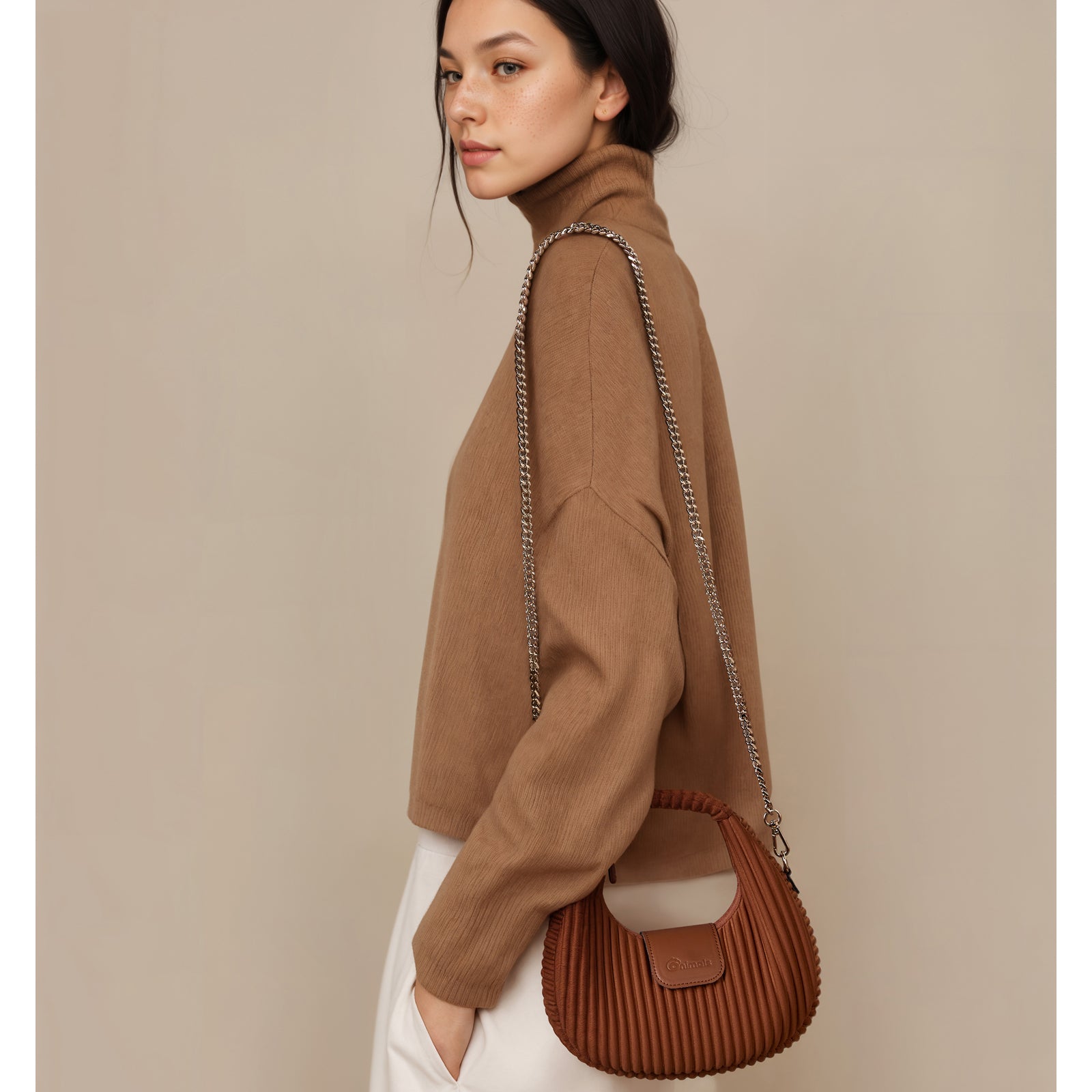 ONIMALS 2 IN 1 Women daily use waterproof women crossbody bag for dating