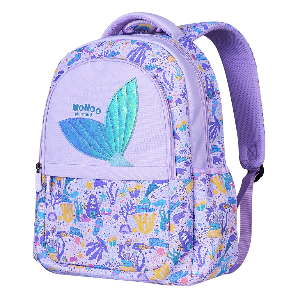 NOHOO New Fashion Mermaid Backpack Kid's School Bags for Simggle Series Teenagers Back Bags