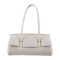 ONIMALS Wholesale Vertical Pleated Tote Bag, Bulk High Capacity Women's Shoulder Bag for Boutique Retail