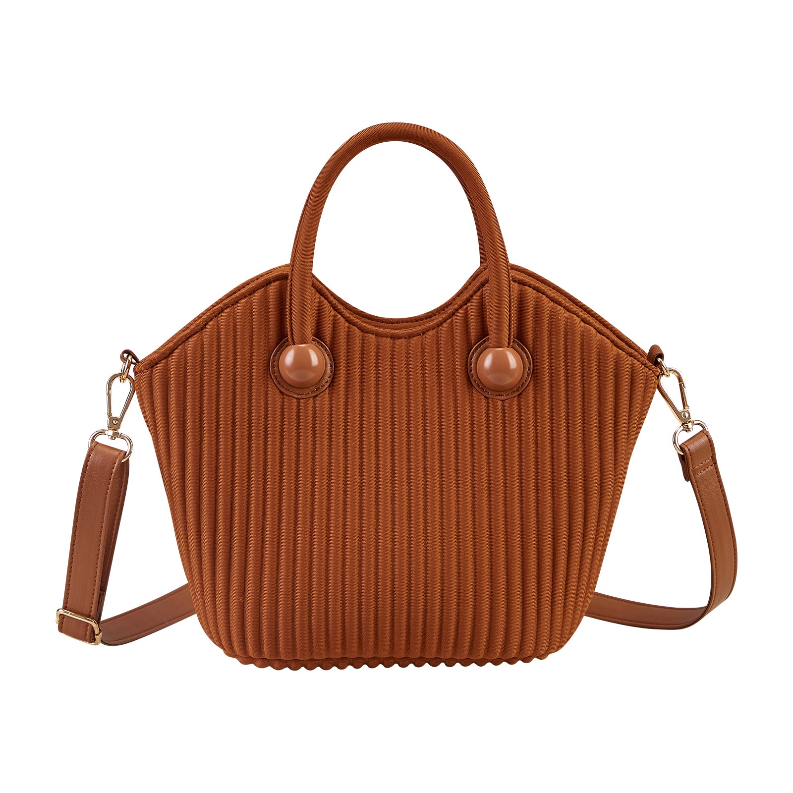 ONIMALS High-End Pleated Shoulder Bag Metal Accent Women's Crossbody Handbag Bulk Order