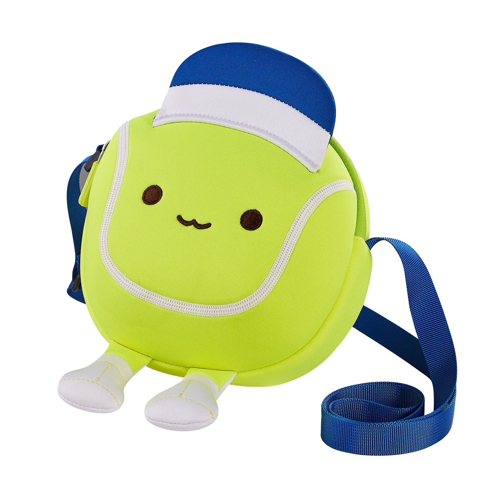 NOHOO Kids Funny Cute Patterned Football Shape School Fashion Crossbody for Kindergarten Use