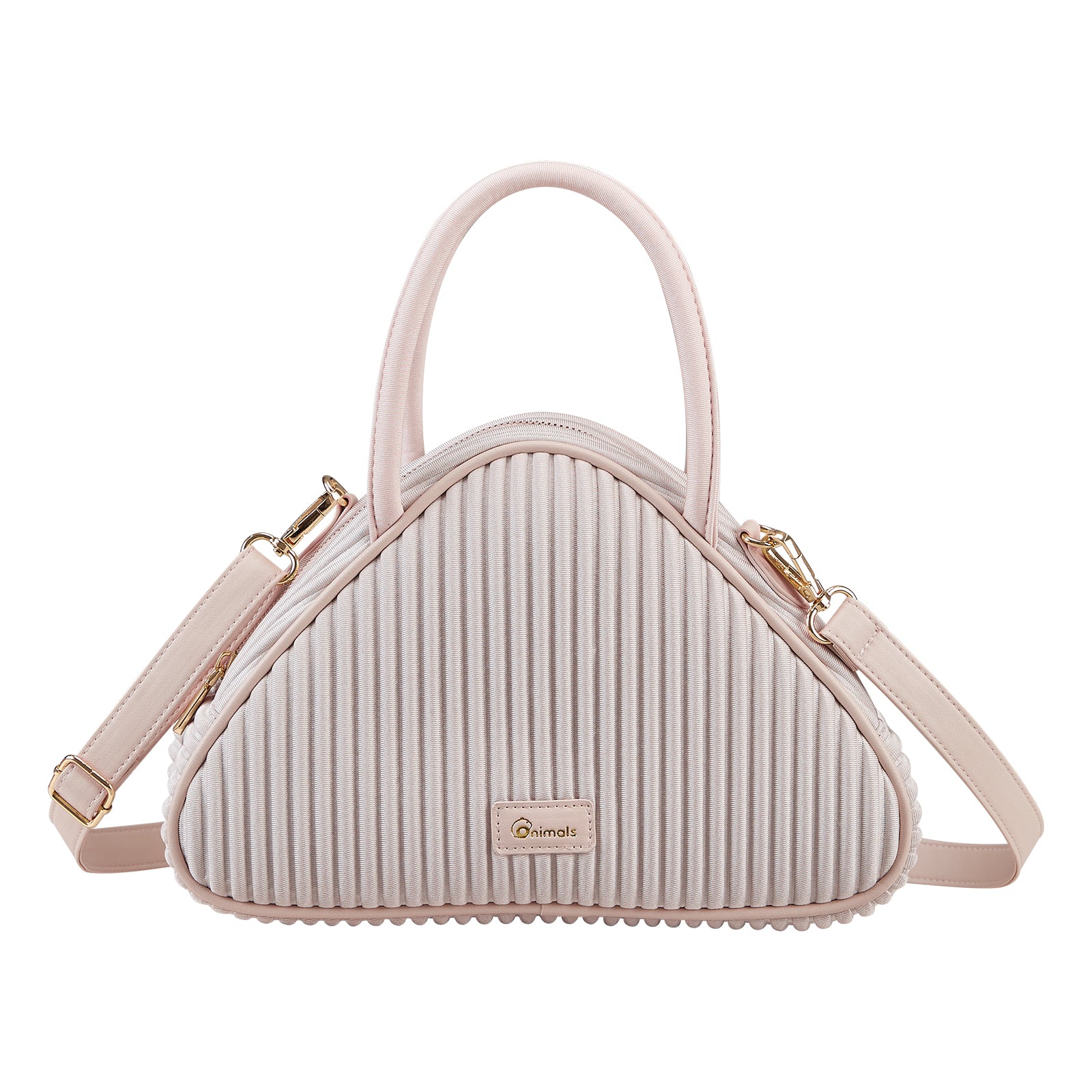 ONIMALS Hot Selling Solid Color Elegance Triangular Design Women Hand Bag for Daily Use