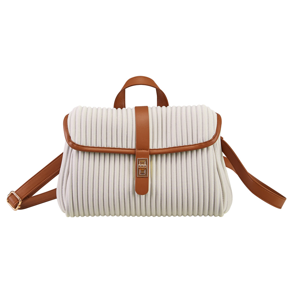 ONIMALS Wholesale Fashion Waterproof Eco-friendly Women Pillow Striped Bag for Daily Use