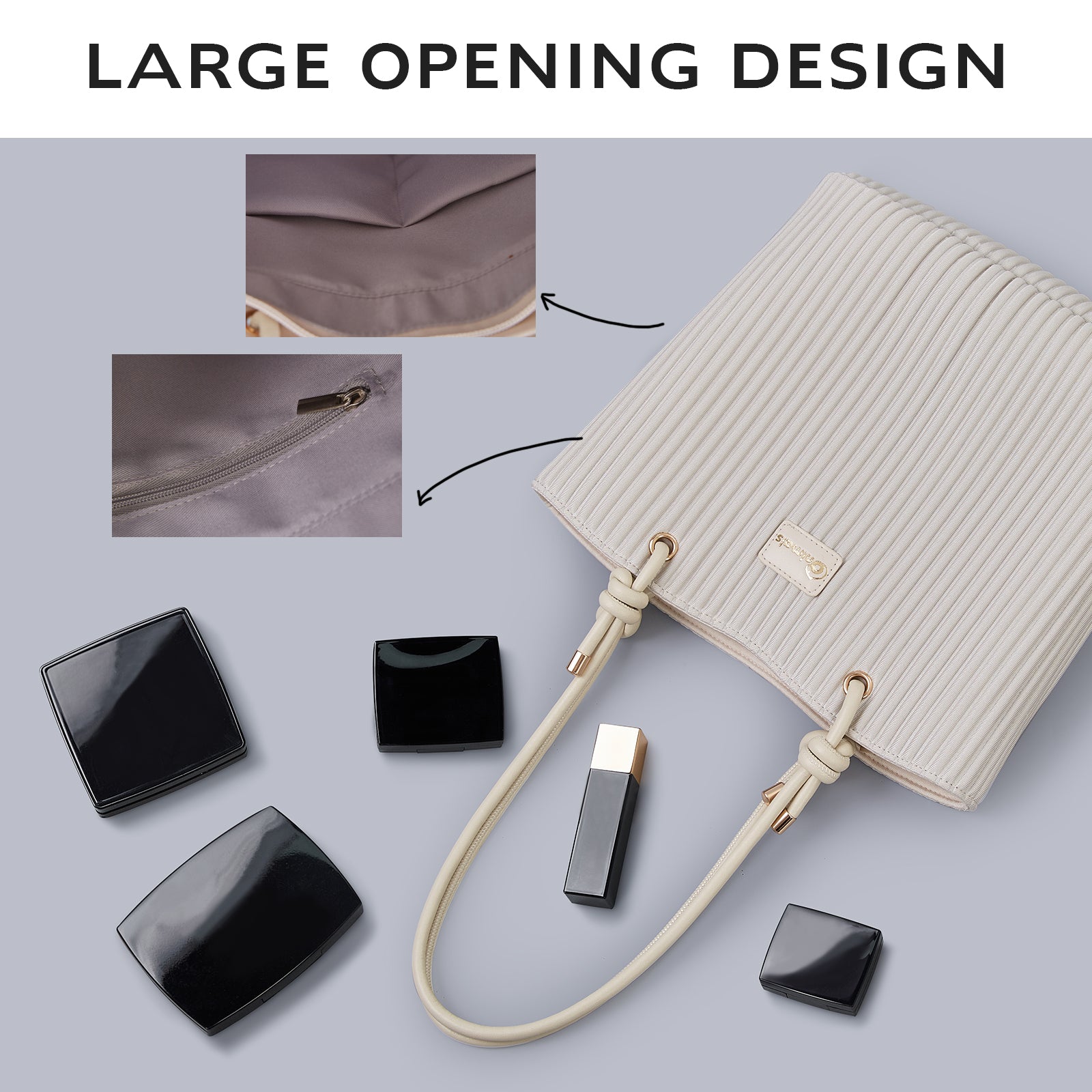 ONIMALS High Quality Waterproof Light Weight Women Tote Shoulder Bag for Business