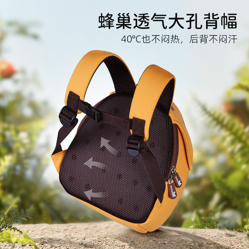 NOHOO High Quality Kids Backpack Cartoon Halloween Pink Strawberry Magic for Toddler Kids School Bags Kids Backpack Bag