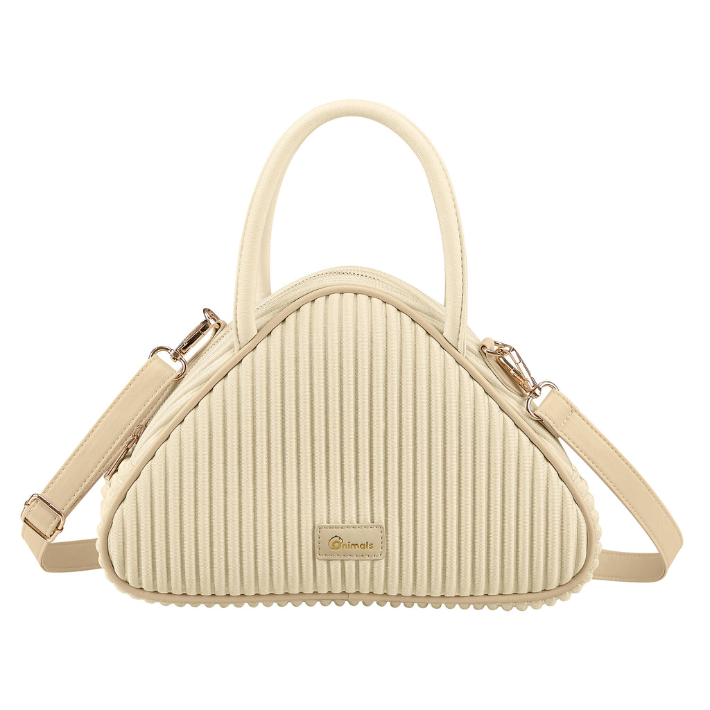 ONIMALS Hot Selling Solid Color Elegance Triangular Design Women Hand Bag for Daily Use