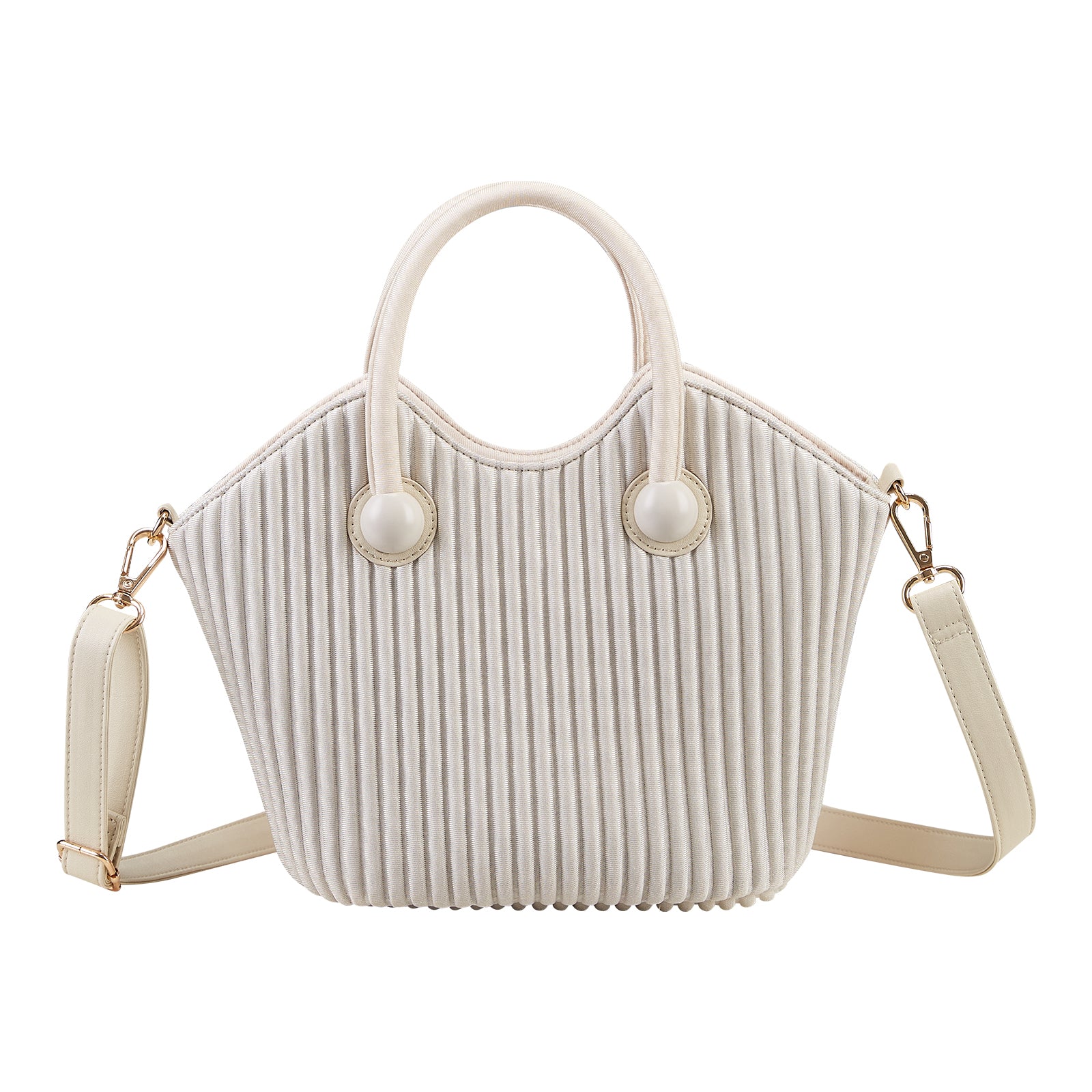 ONIMALS High-End Pleated Shoulder Bag Metal Accent Women's Crossbody Handbag Bulk Order