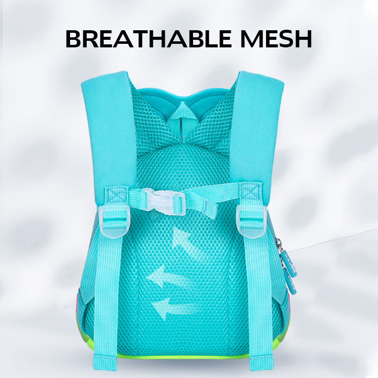 NOHOO Mermaid Snack Backpack Toddler Girls Bags for Kids Cartoon Kids School Bags