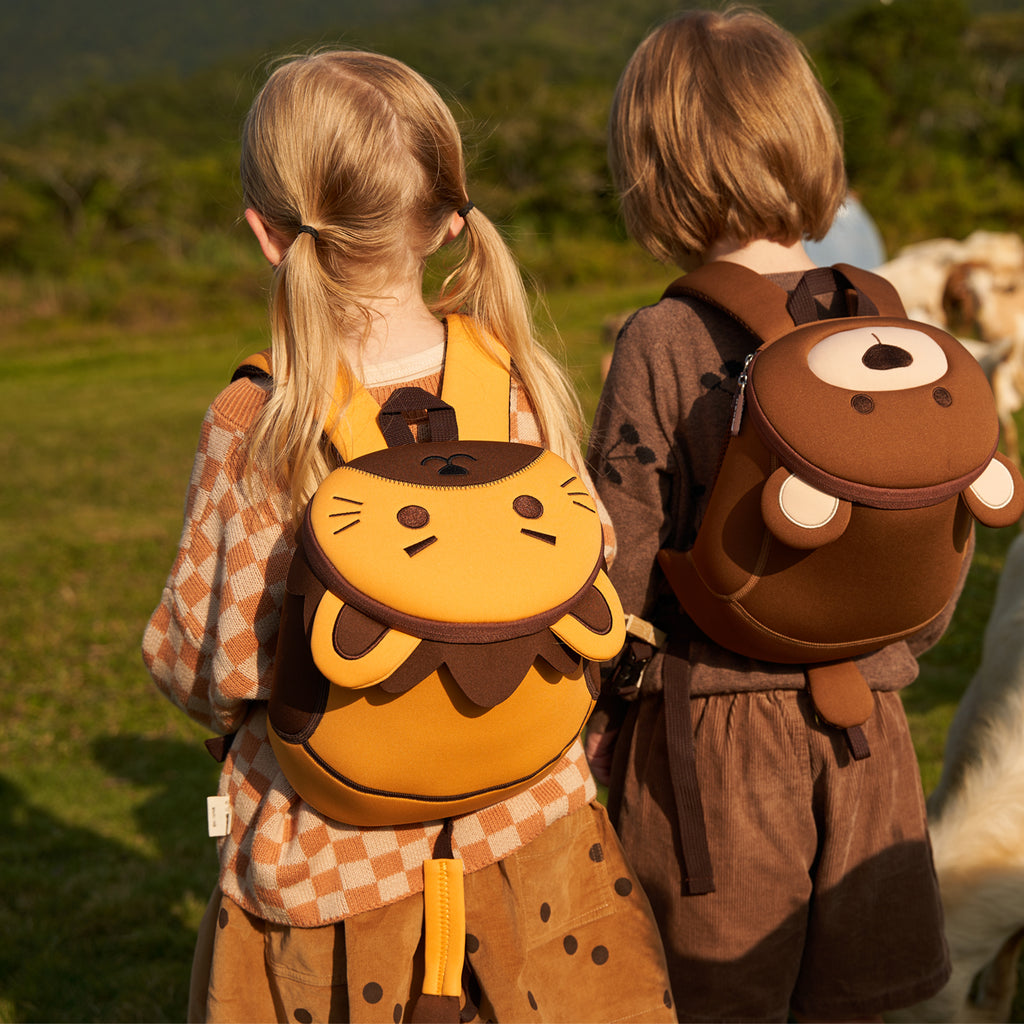 NOHOO Hote Selling Exclusive Original Design Kids Funny Backpack With Anti-lost Lead