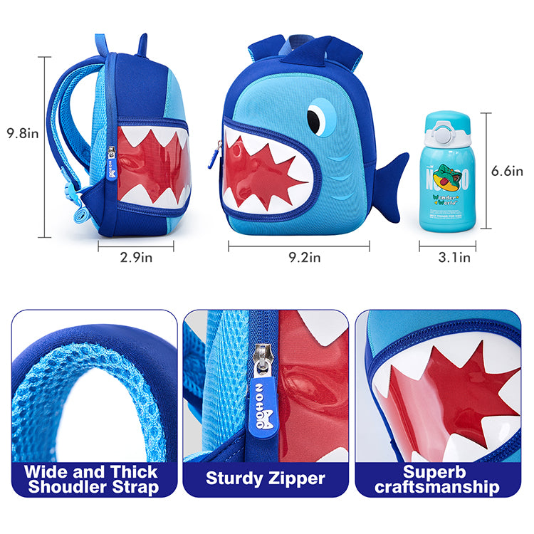 NOHOO Wholesale Price Kids Backpack with Cartoon Bags Style  Adjustable Straps Child Unicorn Bag
