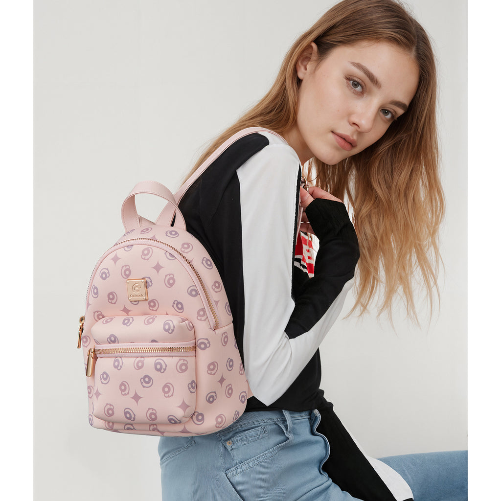 ONIMALS Low Moq Hot Selling Women Backpack Covered in Prints for Daily Use