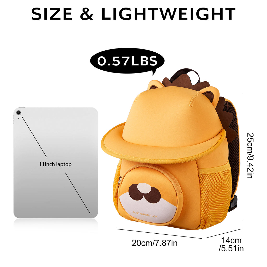 NOHOO Outdoor Waterproof Cute Backpack School Bag for Toddler Kids Children's Schoolbag for Kindergarten Custom LOGO
