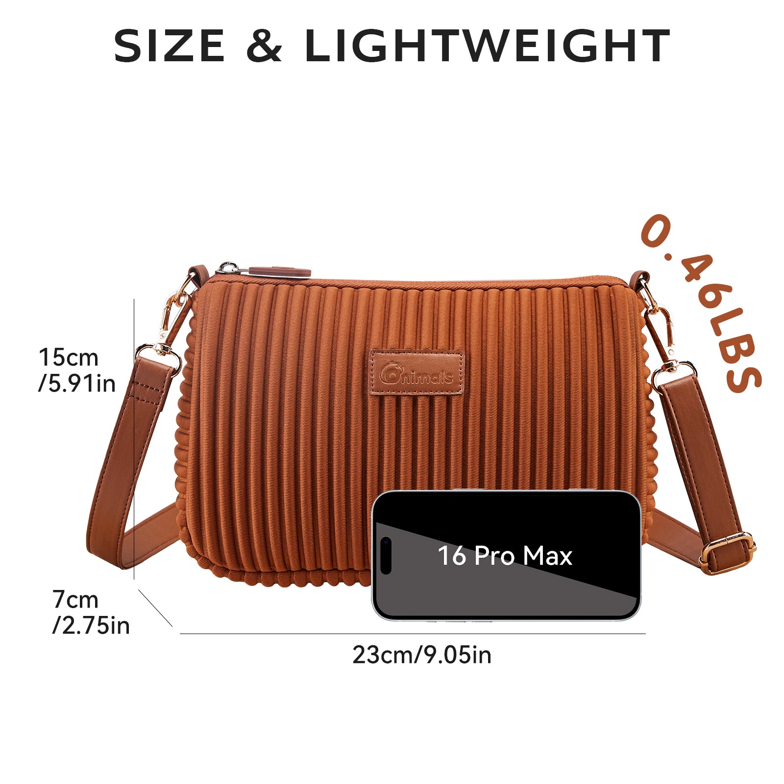 NOHOO Private Brand Luxury Handbags Messenger Bag Wave Compact Shoulder Tote Bag