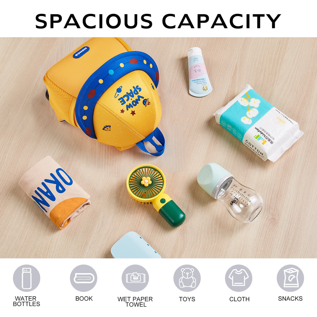NOHOO High Quality 3D Cartoon Modeling Ice Cream Kids Backpack for Kindergarten and Elementary School Unisex