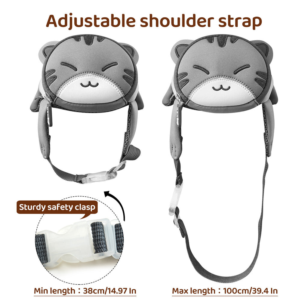 NOHOO High Quality Mini Kids Cute 3D Animal Modeling Waist Bag Waterproof Chest Bag for Kids